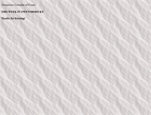 Tablet Screenshot of oirs.owbky.com